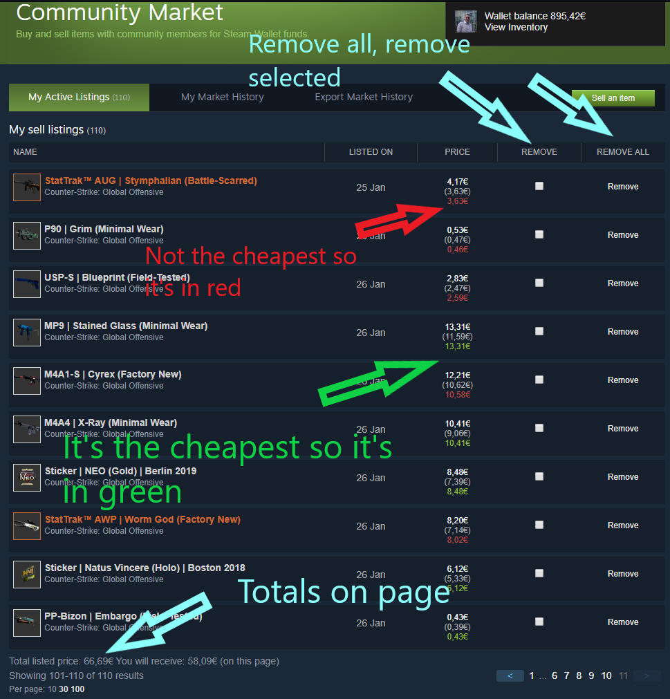 Steam Community Market :: Listings for AWP